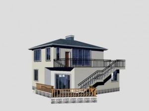 villa 195 3D Model