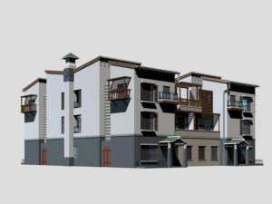 vila 198 Modelo 3D