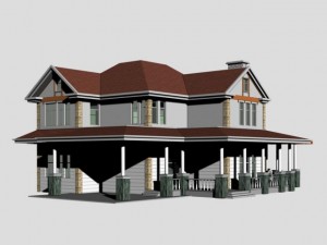 villa 205 3D Model