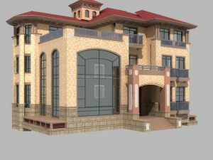 villa 210 Modèle 3D