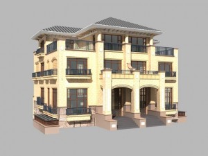 villa 209 3D Model