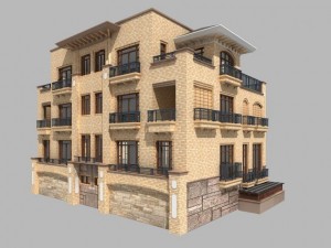 villa 209 Modèle 3D