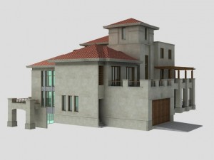 villa 215 3D Model