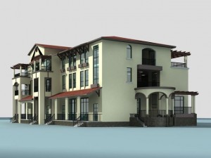 villa 216 3D 模型