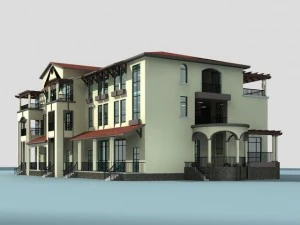 vila 216 Modelo 3D