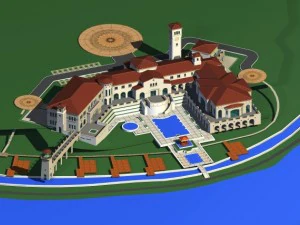 विला 218 3D मॉडल