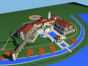villa 218 3D Model