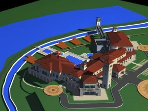 villa 218 3D Model