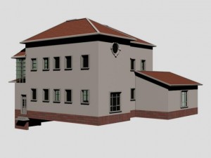 villa 219 3D 모델