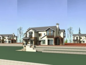 villa 220 3D Model