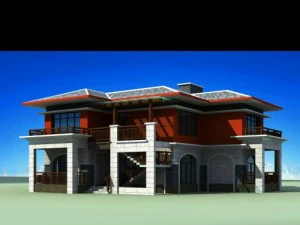 villa 222 3D Model