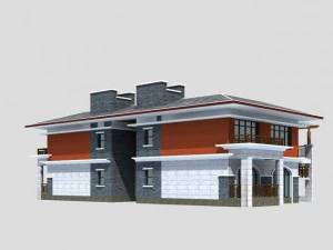 ヴィラ 223 3Dモデル