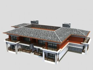 villa 224 3D Model