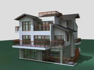 villa 226 Modèle 3D
