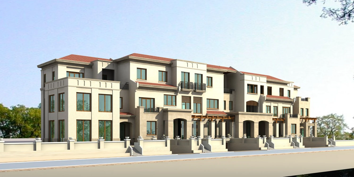 villa 227 3D Model .c4d .max .obj .3ds .fbx .stl .blend 