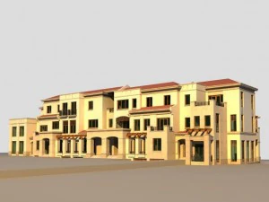 villa 227 3D Model
