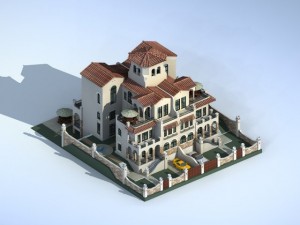 villa 234 3D Model