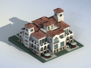 villa 235 3D मॉडल