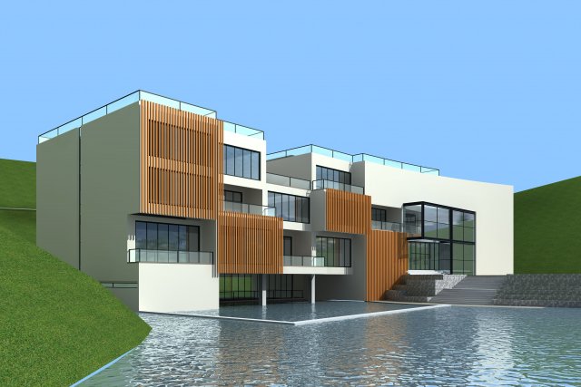 villa 238 Modelo 3D .c4d .max .obj .3ds .fbx .stl .blend 