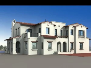 villa 240 3D Model