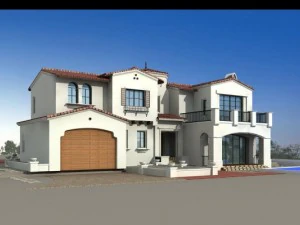 villa 240 3D Model