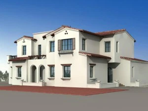 villa 240 3D Model