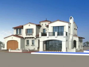 villa 240 3D Model