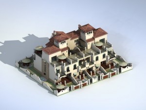 villa 242 3Dモデル