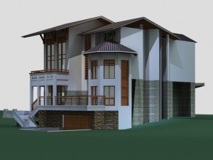 villa 244 Model 3D