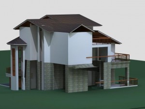 villa 245 3D Model