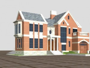 villa 249 Modello 3D