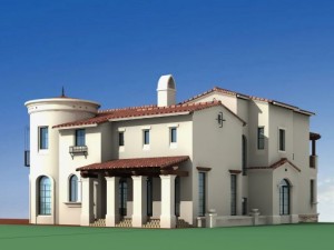 villa 250 Model 3D
