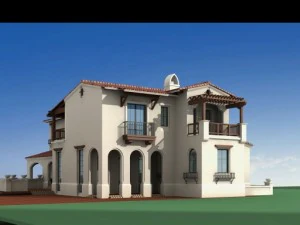 villa 251 Modèle 3D