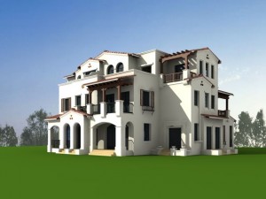 villa 252 Modèle 3D