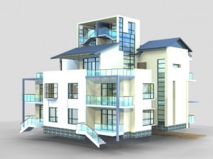 villa 260 3D Model