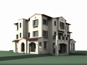 вилла 253 3D Модель