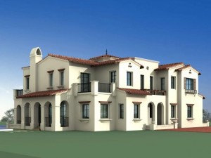 villa 254 Model 3D
