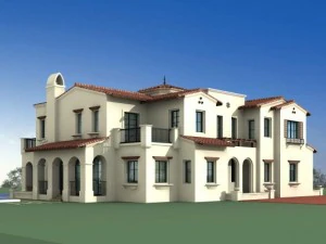 вилла 254 3D Модель