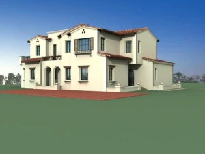 villa254 Modello 3D