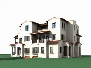 villa 255 Model 3D