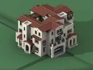 villa 255 3D Model
