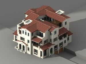 villa 255 3D Model