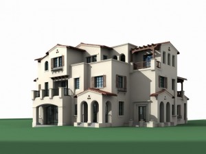 villa 255 3D Model