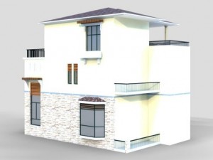 villa 268 Model 3D