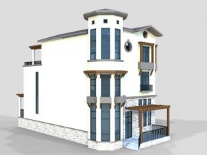 villa 267 Modèle 3D