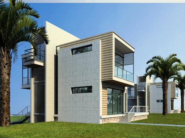 villa 270 Modelo 3D .c4d .max .obj .3ds .fbx .stl .blend 