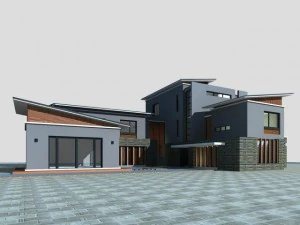 빌라 271 3D 모델