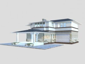 вилла 273 3D Модель