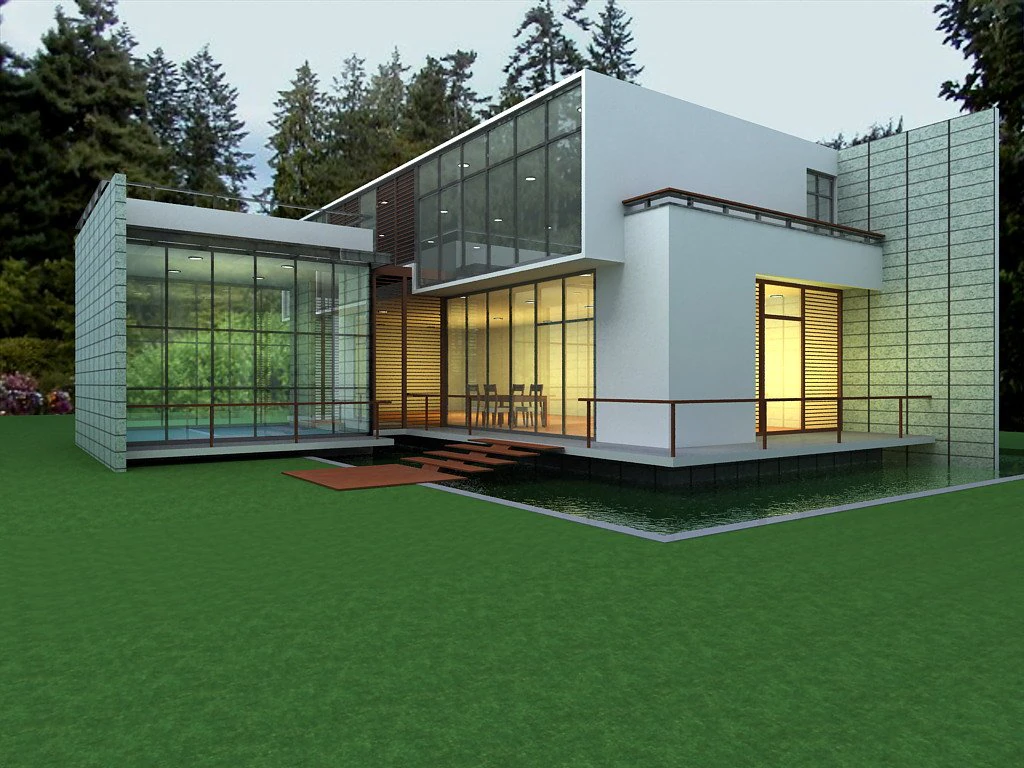 chalet 275 Modelo 3D .c4d .max .obj .3ds .fbx .stl .blend 