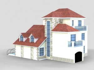 вилла 277 3D Модель